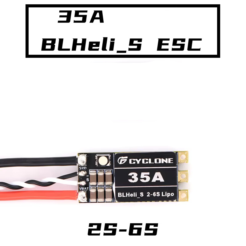 Drone Rc1 - Cyclone 35A BLHeli_S ESC - 2-6S