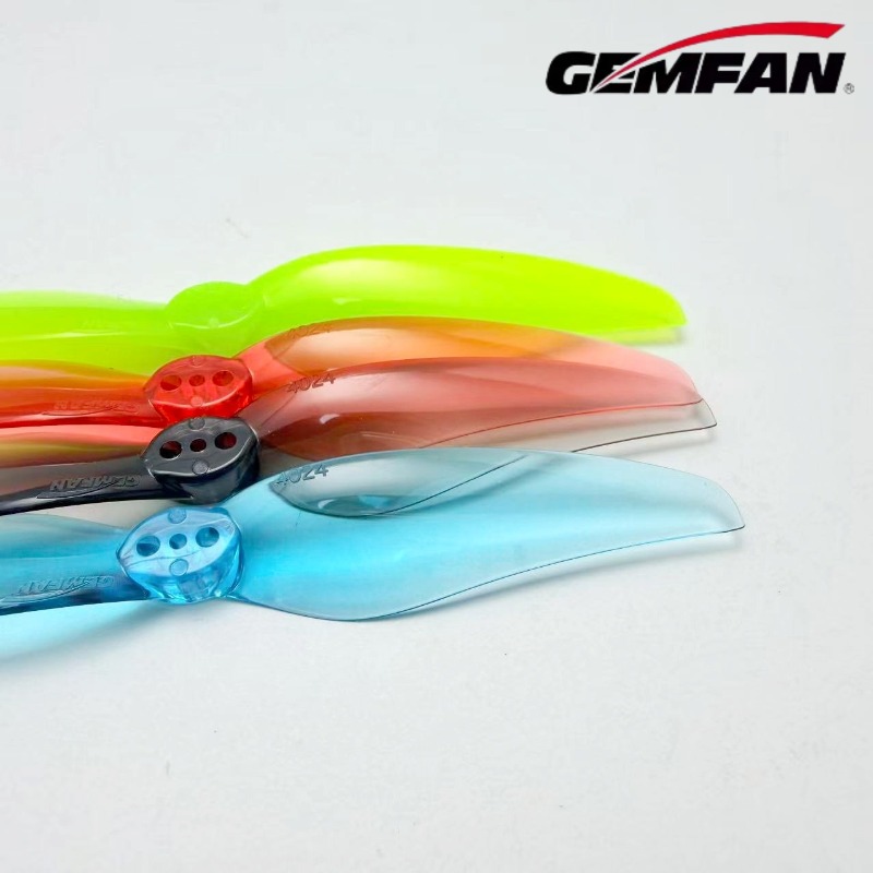 Drone Tech Rc - 4쌍의 Gemfan 허리케인 4024 2 블레이드