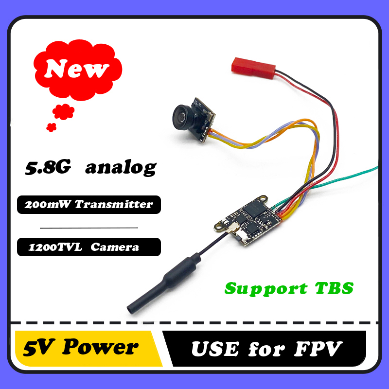 Drone Rc1 - SLONWAKE 5.8G 1200TVL FPV 카메라 VTX