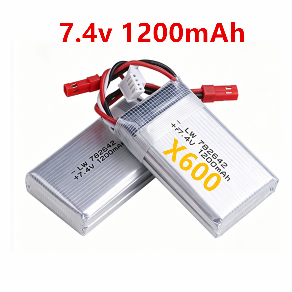Drone Mjx Rc Technic - 7.4v 1200mAh 리포 배터리 (MJX RC