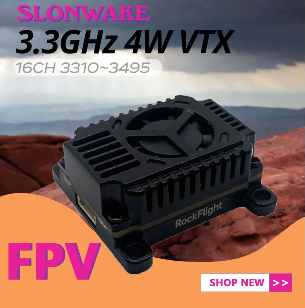 SLONWAKE FPV 3.3G 16채널 4000mW  - Drone Rc1 리뷰 및 가격
