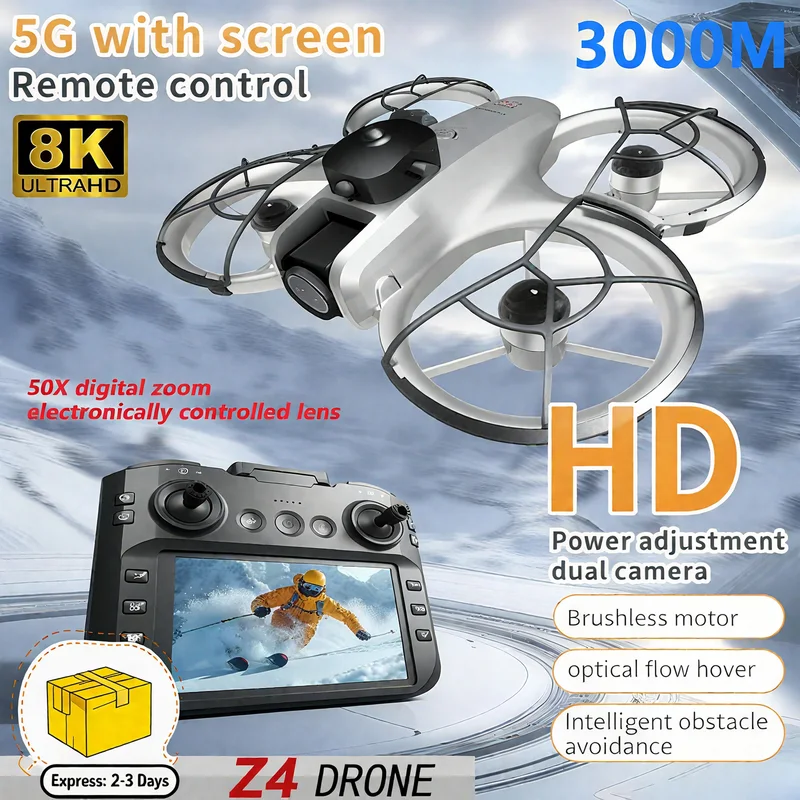 새로운 미니 Z4 드론 4K 프로페셔널 WIFI 5G  - Drone Dji Rc Mini 리뷰 및 가격