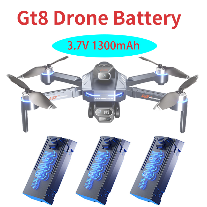 기존 3.7V 1300mAh GT8 드론 배터리 화면  - Drone Gt8 Rc 리뷰 및 가격
