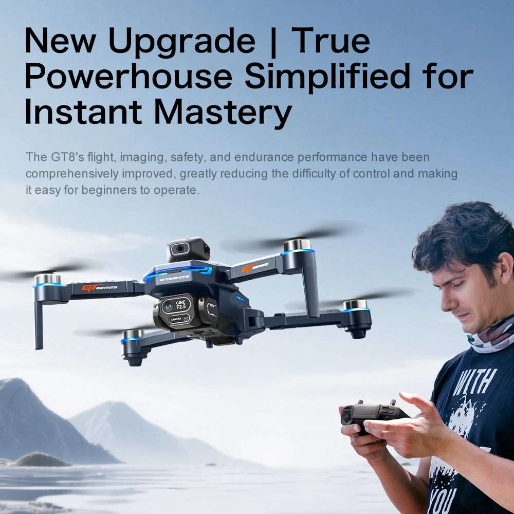 레노버 GT8 드론 8K 프로페셔널 듀얼 카메라 GPS - Drone Gt8 Rc 리뷰 및 가격