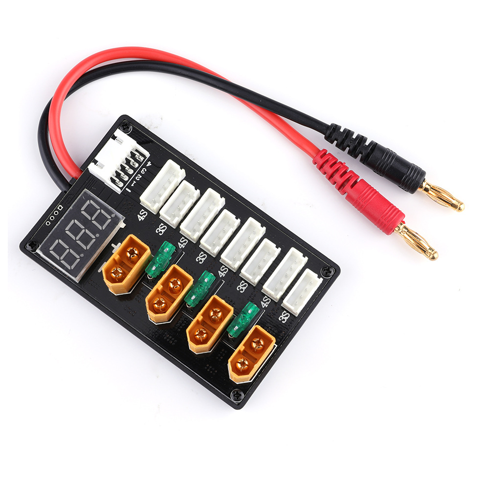 XT60 플러그 3S 4S Lipo 배터리 병렬 충전  - Lipo Parallel Charging Board 리뷰 및 가격