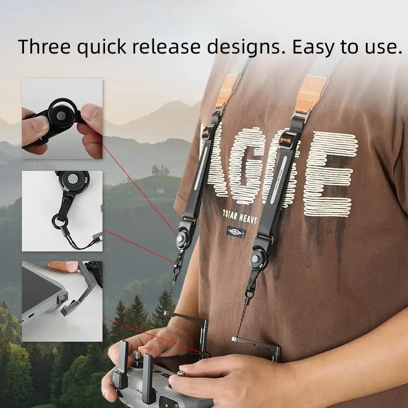 DJI RC / RC 2 리모컨용 넥 랜야드 셀프 밸런 - Drone Rc Lanyard 리뷰 및 가격