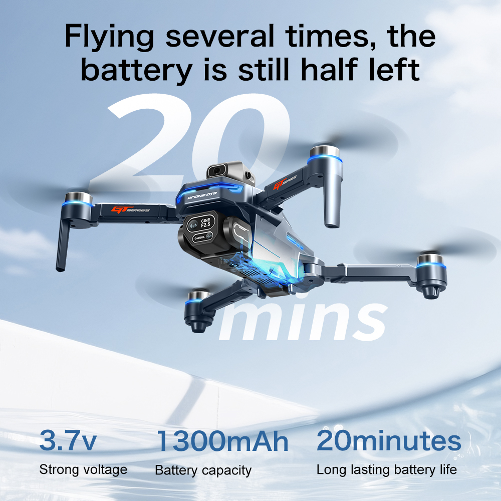레노버 GT8 드론, 대형 스크린 리모컨, 8K HD  - Drone Gt8 Rc 리뷰 및 가격
